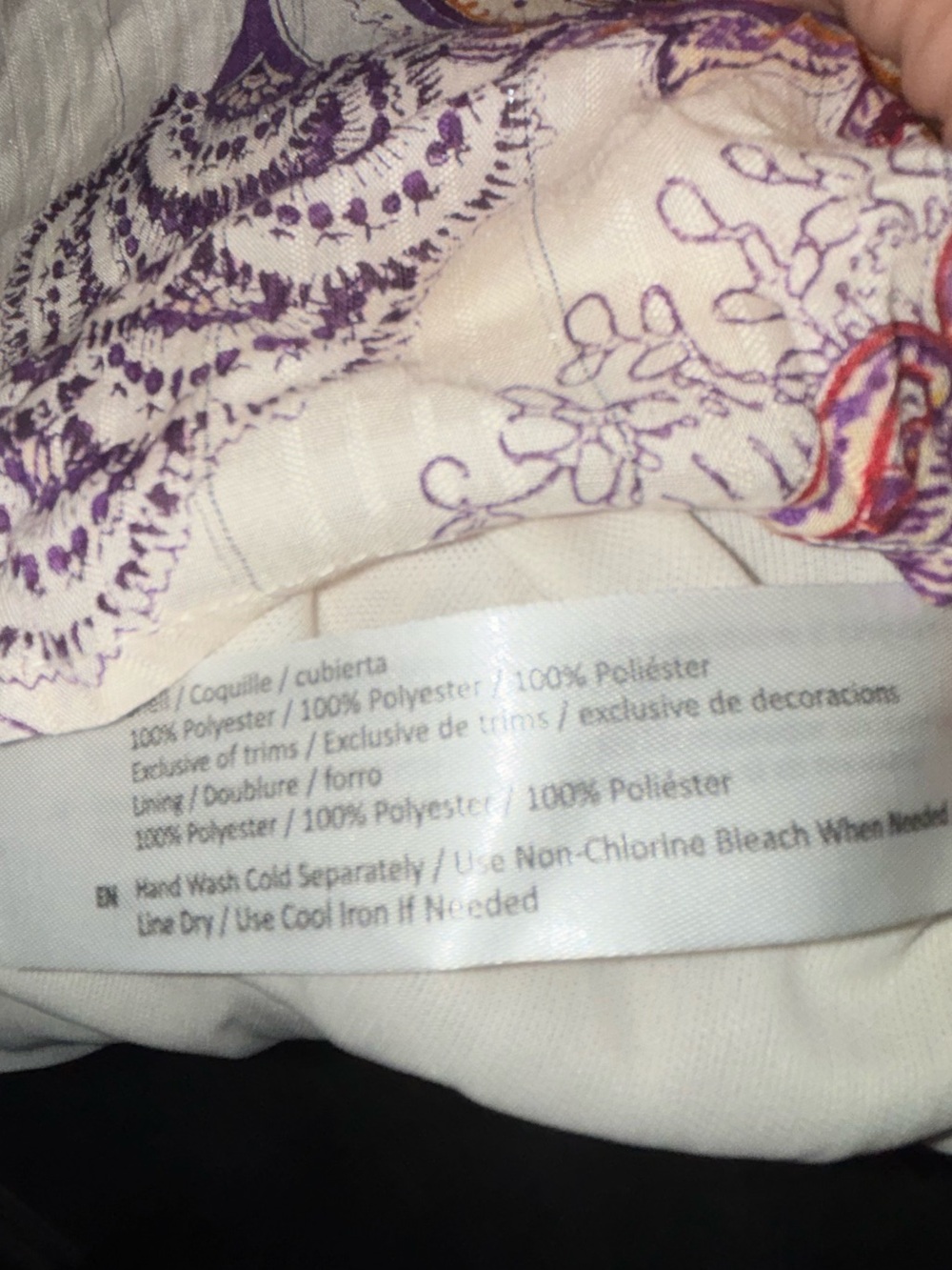 Band of the Free Paisley Long Sleeve Mini Dress - Picture 5 of 5
